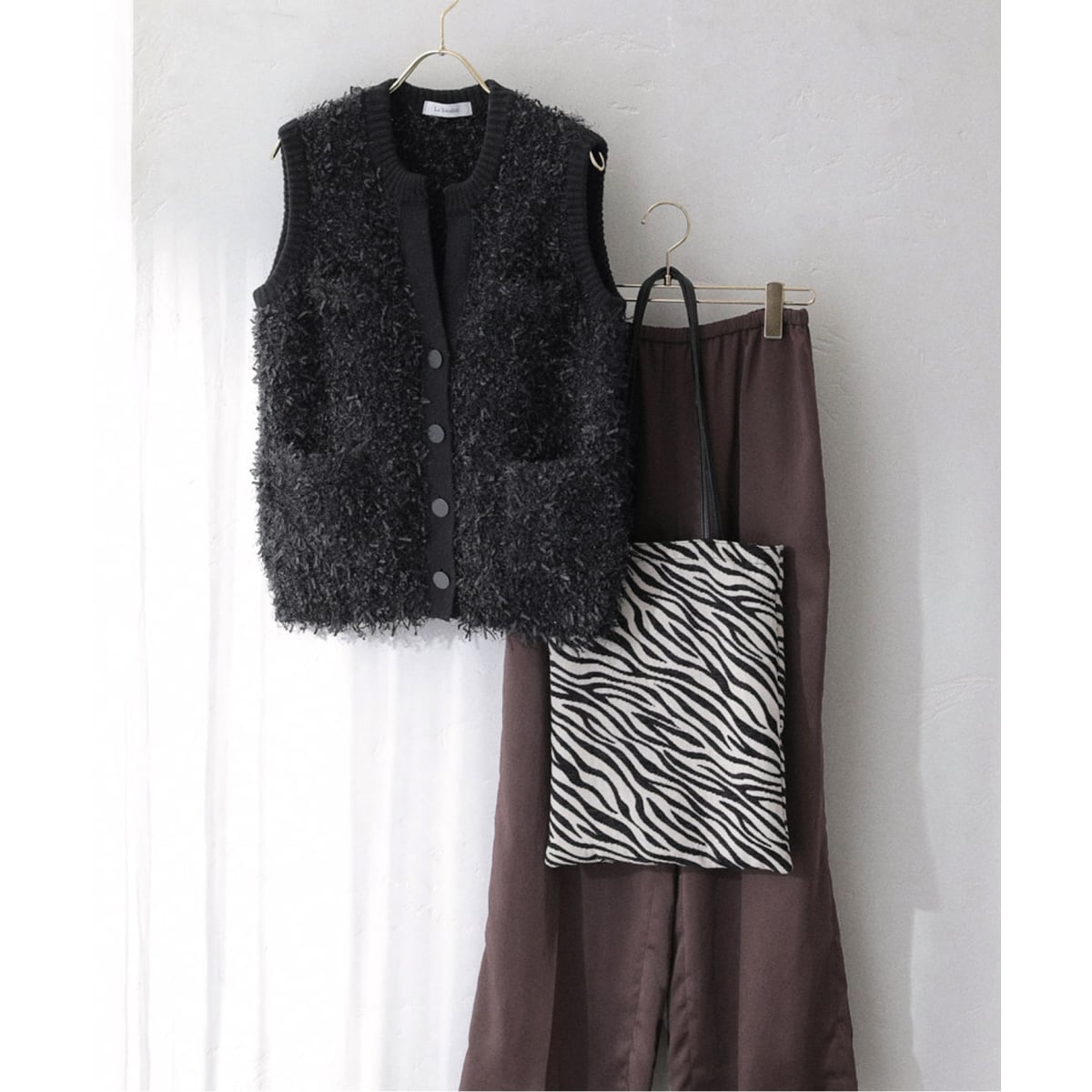 SARA MALLIKA/サラマリカ】 FRINGE GILET | スピック＆スパン