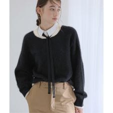 《予約》フォックスカシミヤ2WAYプルオーバー