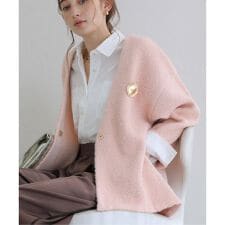 ラ トータリテ(La TOTALITE)の【洗える】ブークレニットジャケット