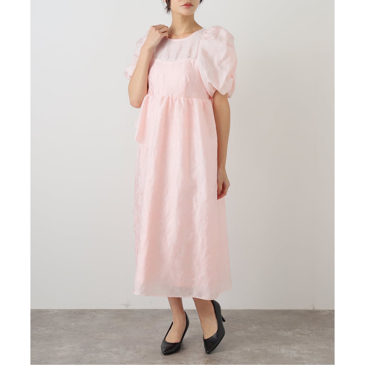 トリコットシアーワンピース | ノーブル(Noble) | マルイウェブチャネル