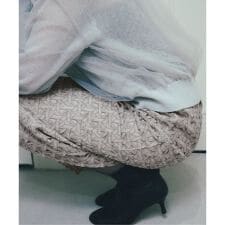 ラ トータリテ(La TOTALITE)のジオメトリックレースタイトスカート