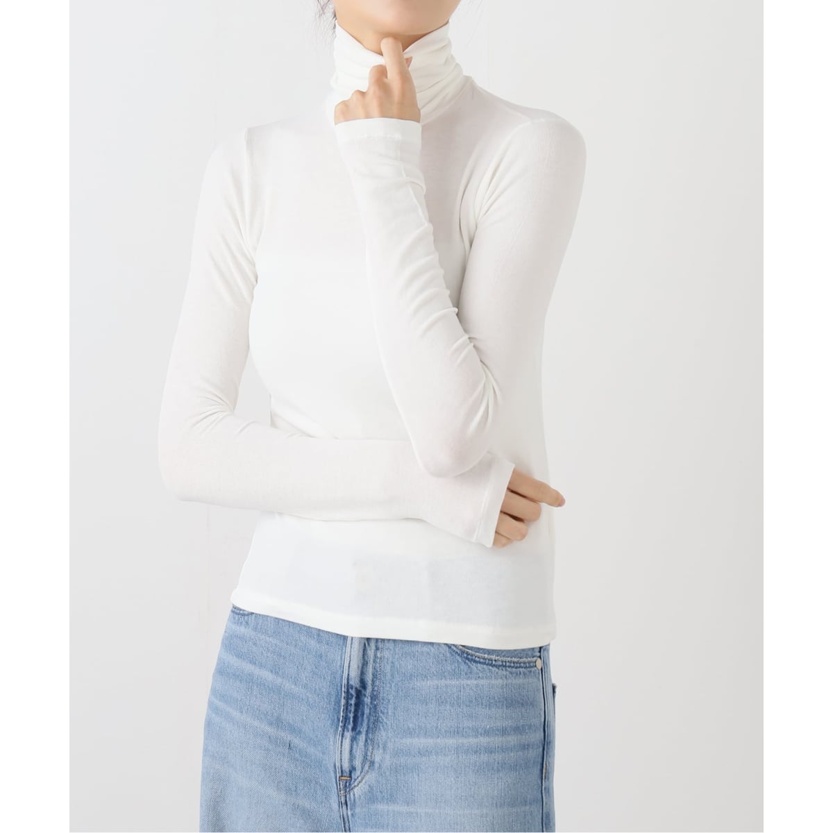 洗える】ベロアドレープカットソー | ラ トータリテ(La TOTALITE