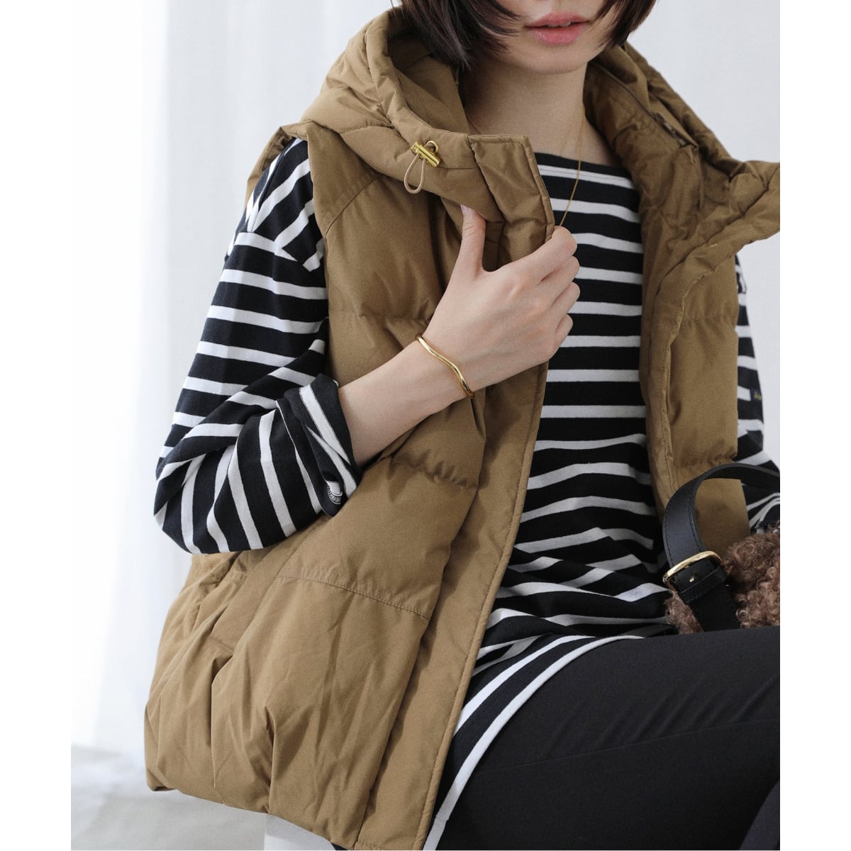 LOU ANDREA/ルーアンドレア 2WAY DOWN VEST ダウンベスト | イエナ