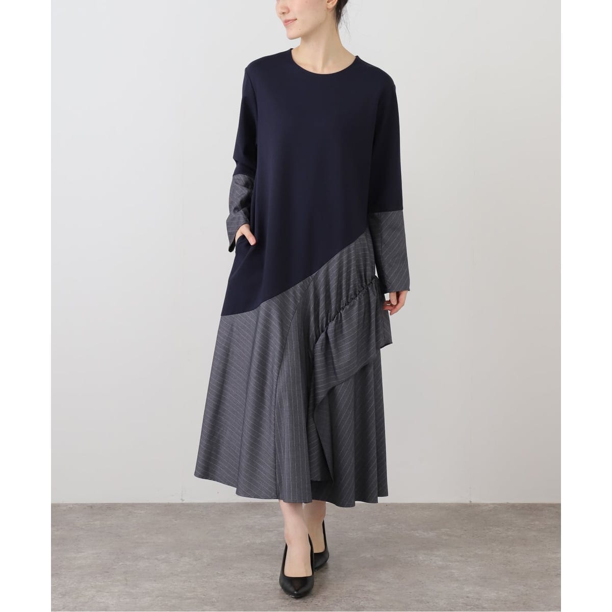 配色デシンワンピース | ラ トータリテ(La TOTALITE) | マルイウェブ