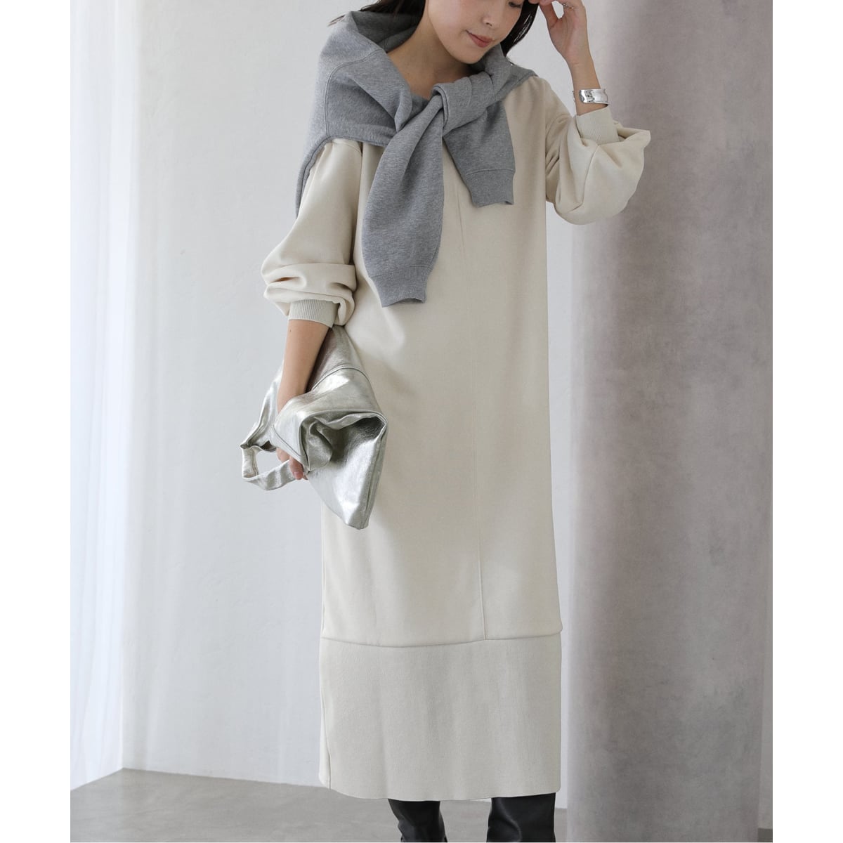 洗える】2WAYスエードワンピース | ラ トータリテ(La TOTALITE