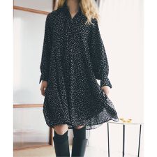 《予約》【洗える】ドットミニワンピース