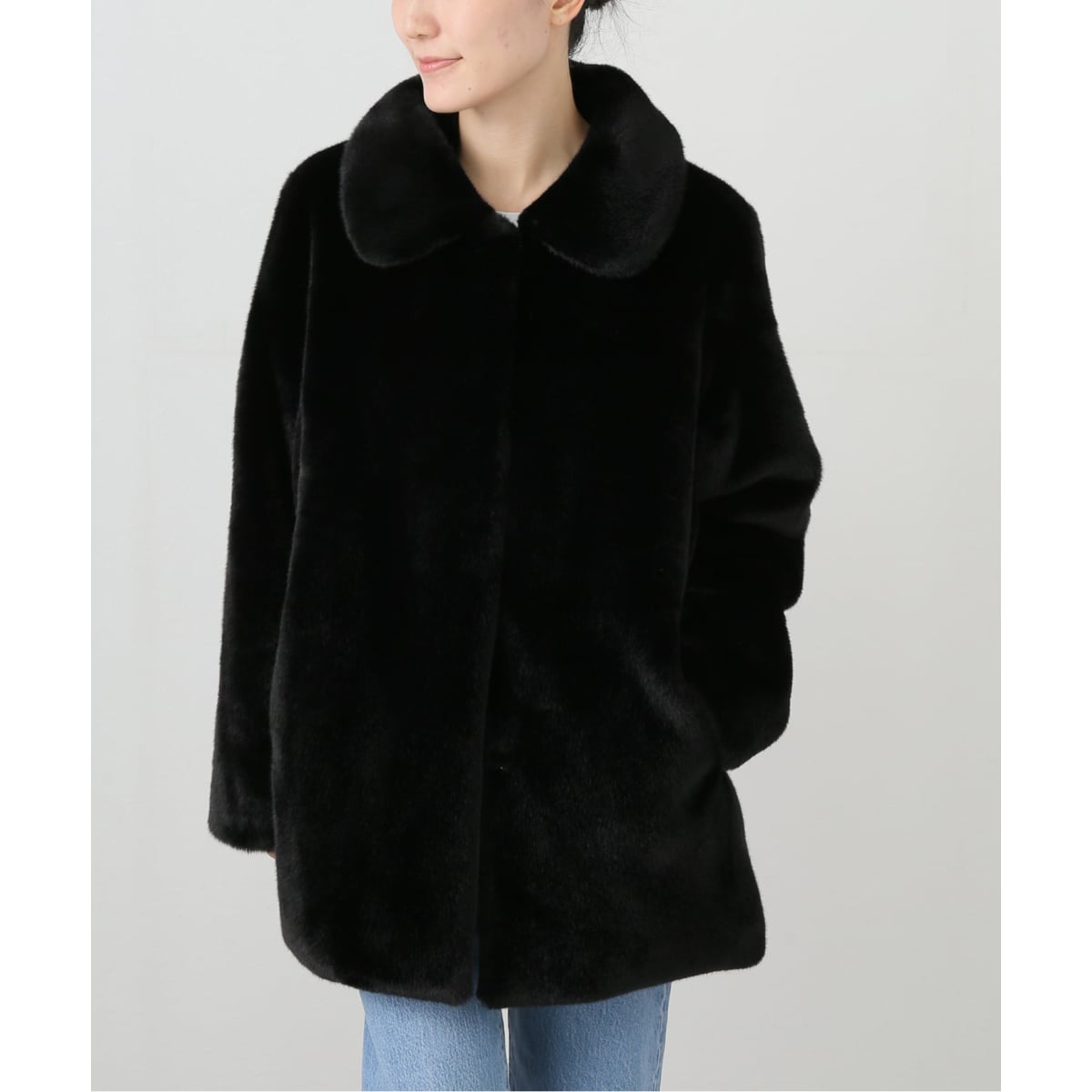 CANGIOLI/ヘリンボーンジャケットコート | ジャーナルスタンダード