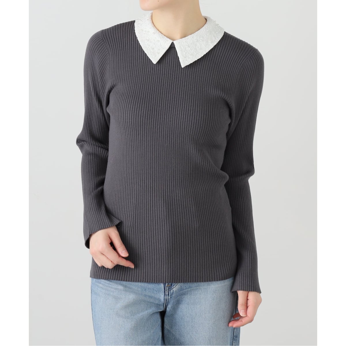 ウールカシミヤパールニットプルオーバー | ラ トータリテ(La TOTALITE