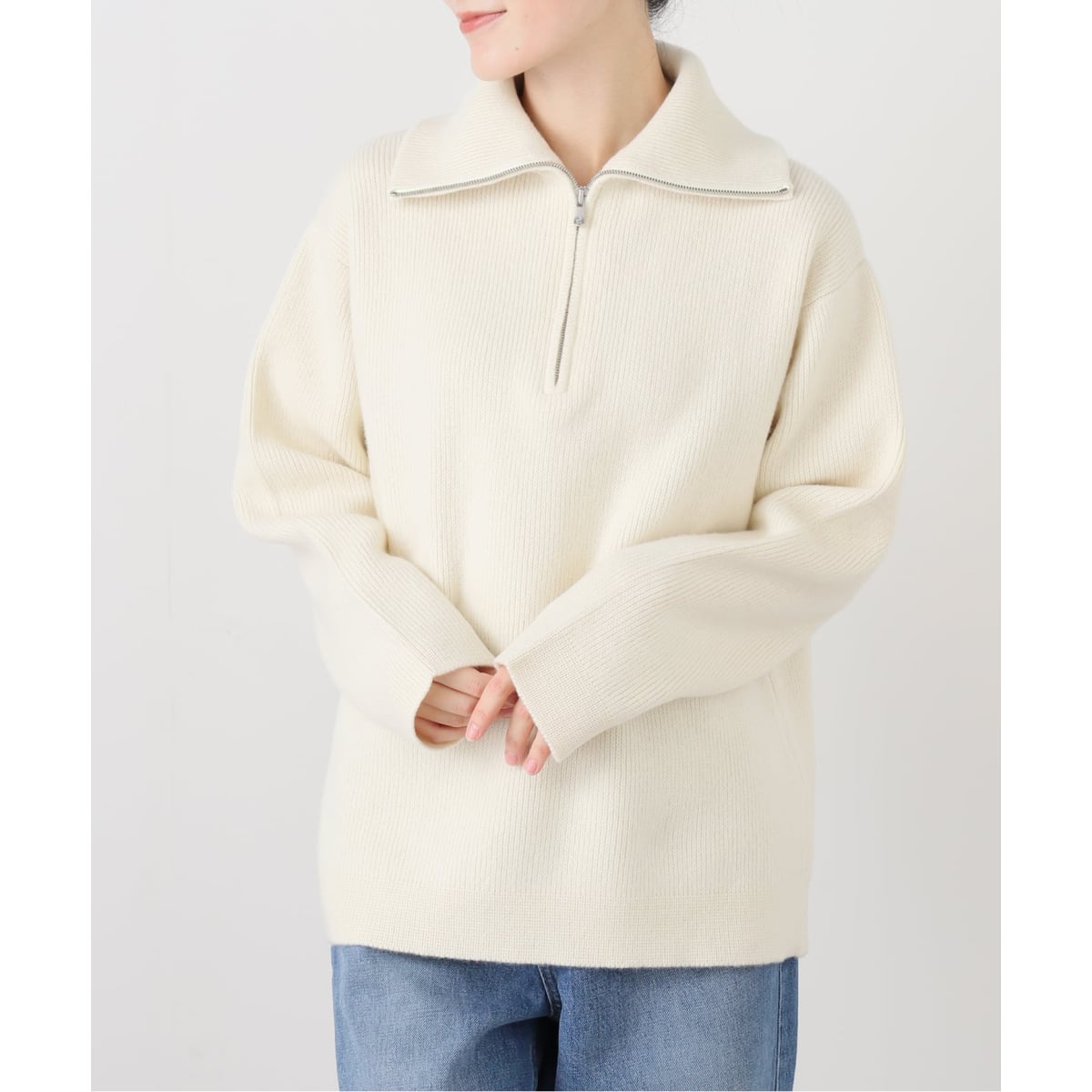 FOXカシミヤVネックプルオーバー | ラ トータリテ(La TOTALITE