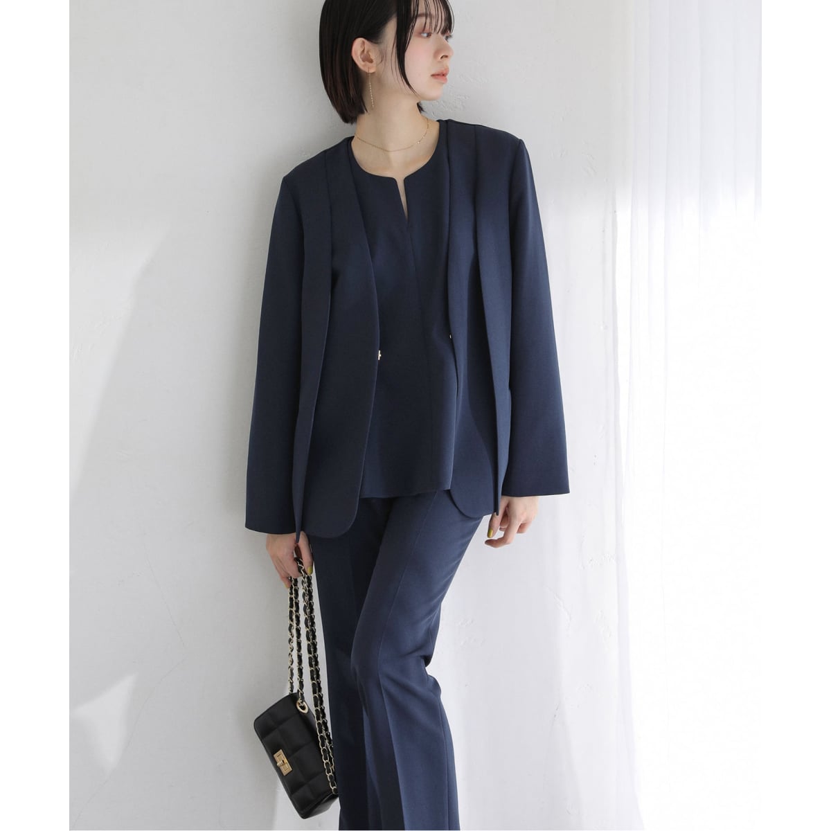 ダブルクロスカラーレスジャケット | ノーブル(Noble) | マルイウェブ