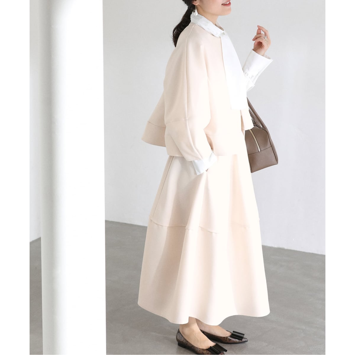 ウールクルーネックジャケット | かぐれ(kagure) | マルイウェブチャネル