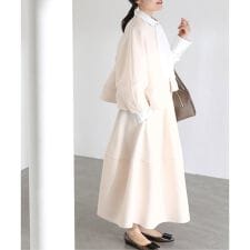 【洗える】ボンディングショートペプラムジャケット