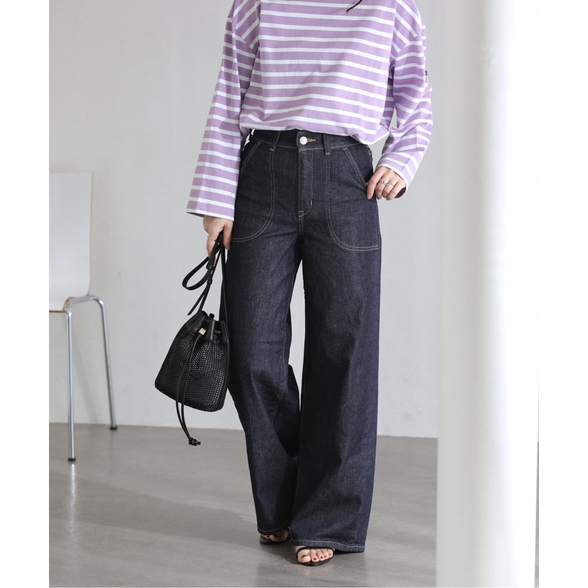 [�}���C]�y�􂦂�zSOMETHING / �T���V���O LISA LACE UP WIDE/�� �g�[�^���e�iLa TOTALITE�j �l�C�r�[