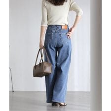 【洗える】SOMETHING / サムシング LISA LACE UP WIDE