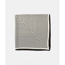 【洗える】グラフィックパターンスカーフ