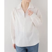 【洗える】TICCA/ティッカ スキッパーシャツ