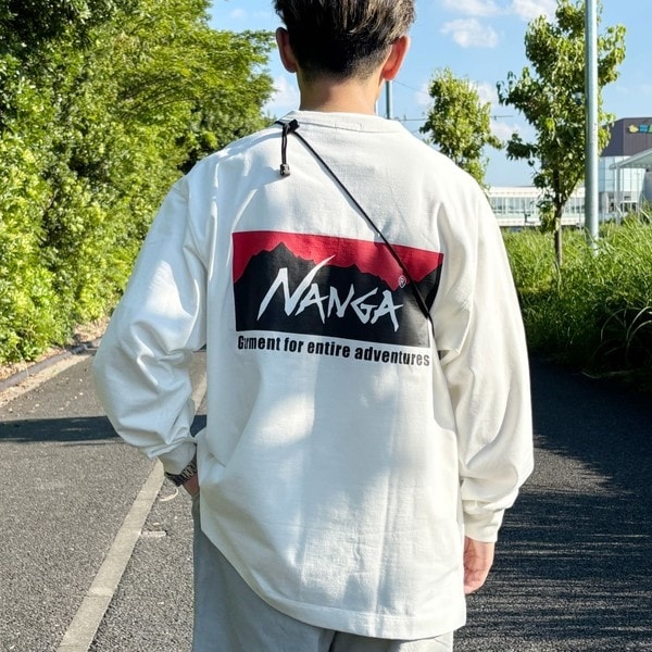 NANGA ×Grand PARK/ナンガ×グランドパーク別注ポケットロングスリーブTシャツ NANGA×GrandPARK/ナンガ×グランドパーク別注ポケットロング