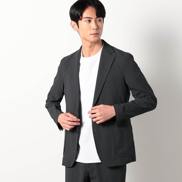 グランドパーク（Grand PARK）/ストレッチサッカーテーラードジャケット ストレッチサッカーテーラードジャケット | グランドパーク(Grand PARK