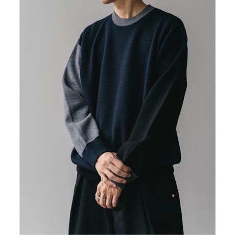 LA BOUCLE / ラブ―クル】 クルーネックニット | エディフィス(EDIFICE 