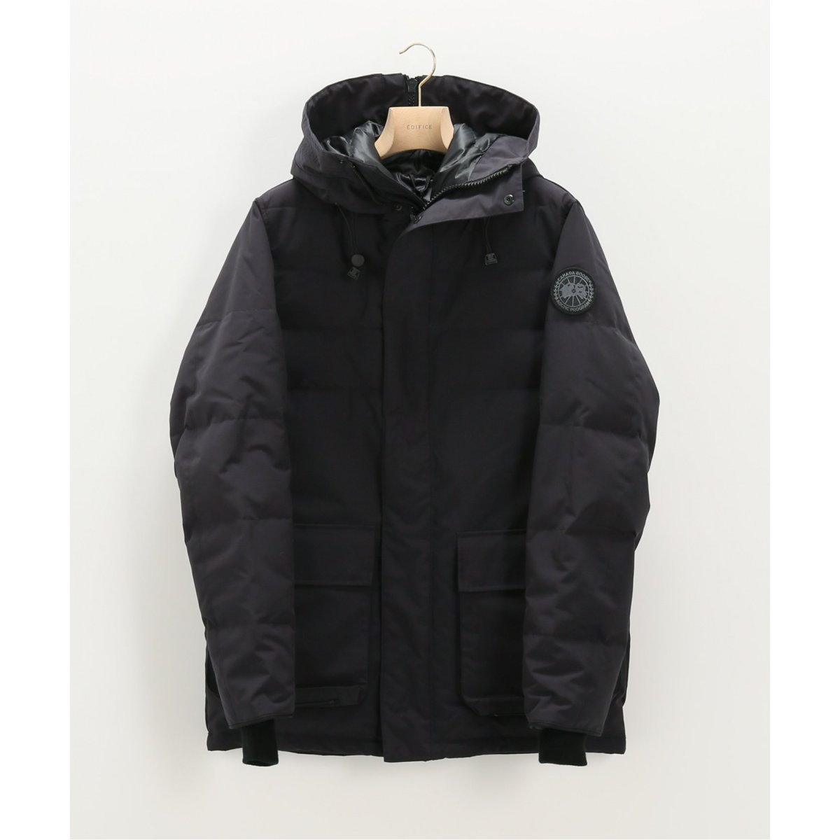   wedgemount parka S/P ブラック CANADA GOOSE / カナダ グース】 WEDGEMOUNT PARKA BLACK LABEL