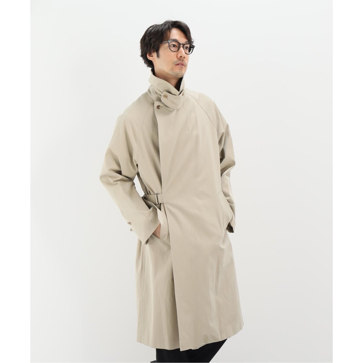 COMOLI / コモリ】コットンギャバタイロッケンコート