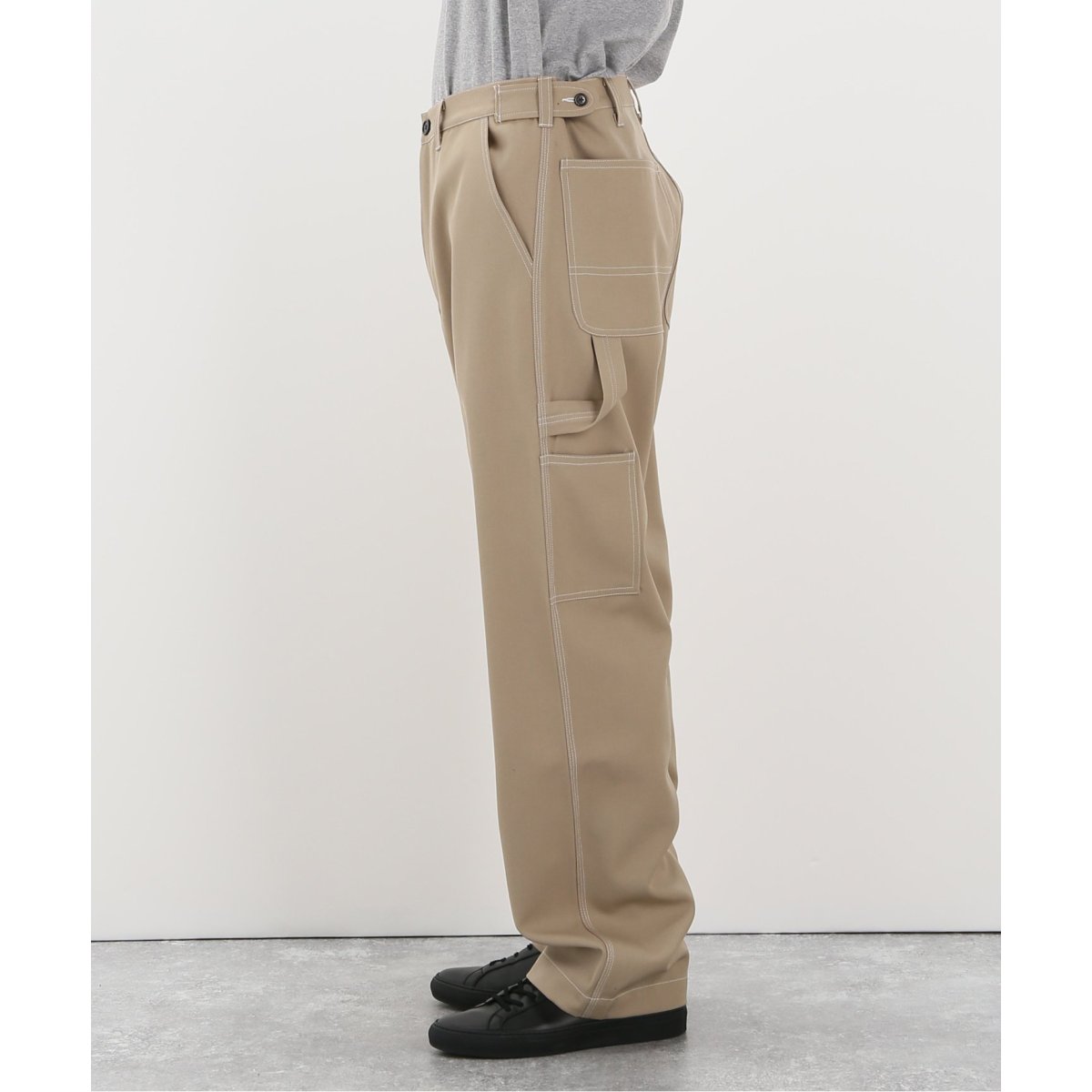 CAMIEL FORTGENS / カミエル フォートヘンス】 Worker pants long wool