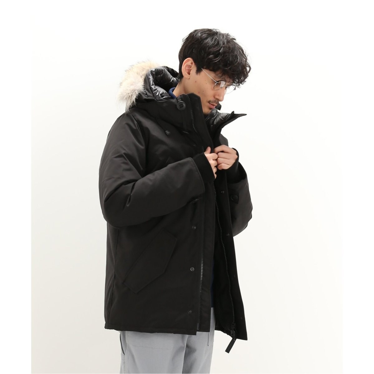 CANADA GOOSE / カナダ グース】EDGEWOOD PARKA FF BLACK LABEL