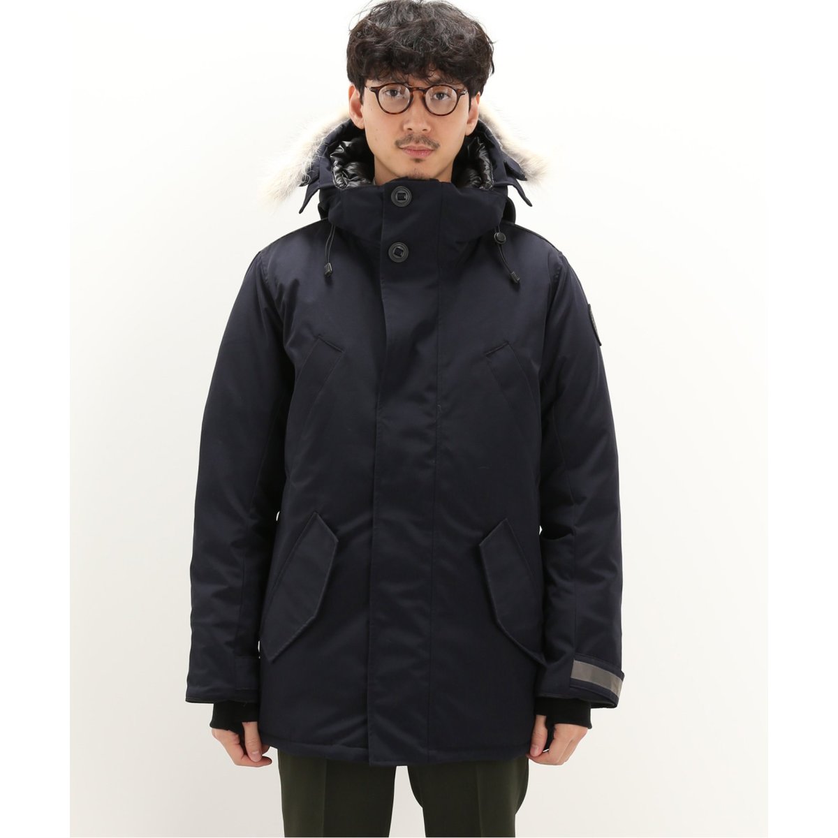 【CANADAGOOSE/カナダグース】EDGEWOODPARKAFFBLACKLABEL