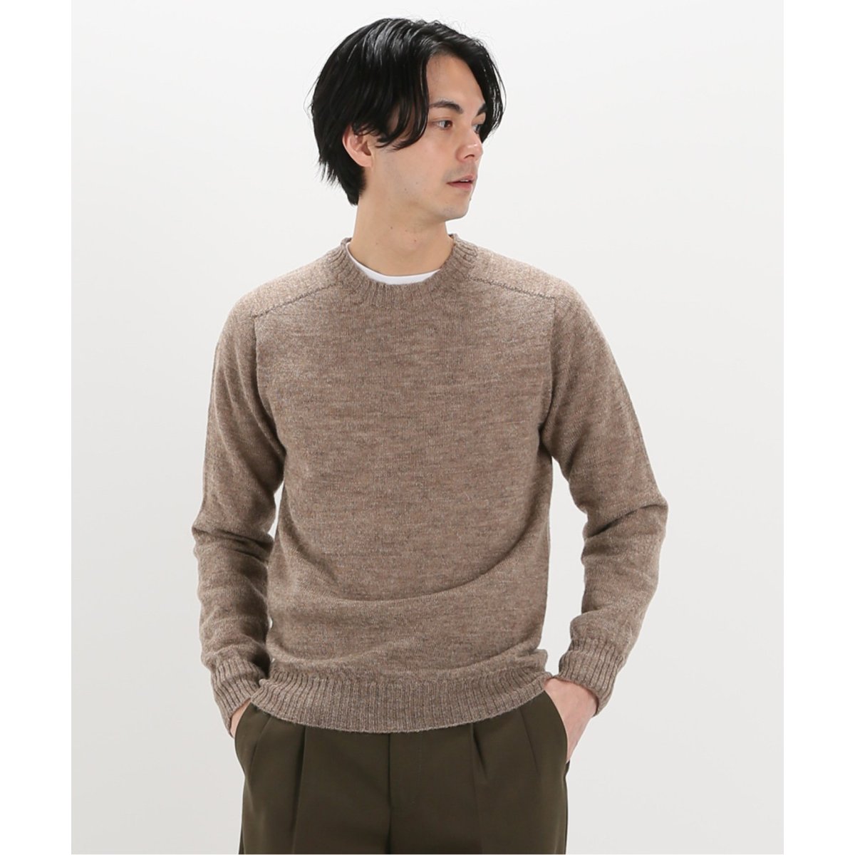 INVERALLAN / インバーアラン】別注 VOE TRUE SHETLAND クルーニット