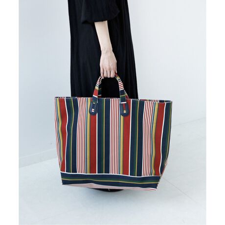 Nomadis ノマディス Arles Xl ストライプ トートバッグ エディフィス Edifice ファッション通販 マルイウェブチャネル