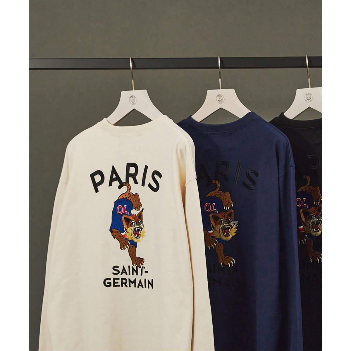 EDIFICE×PSG ループヤーン スウェット セットアップ パリ