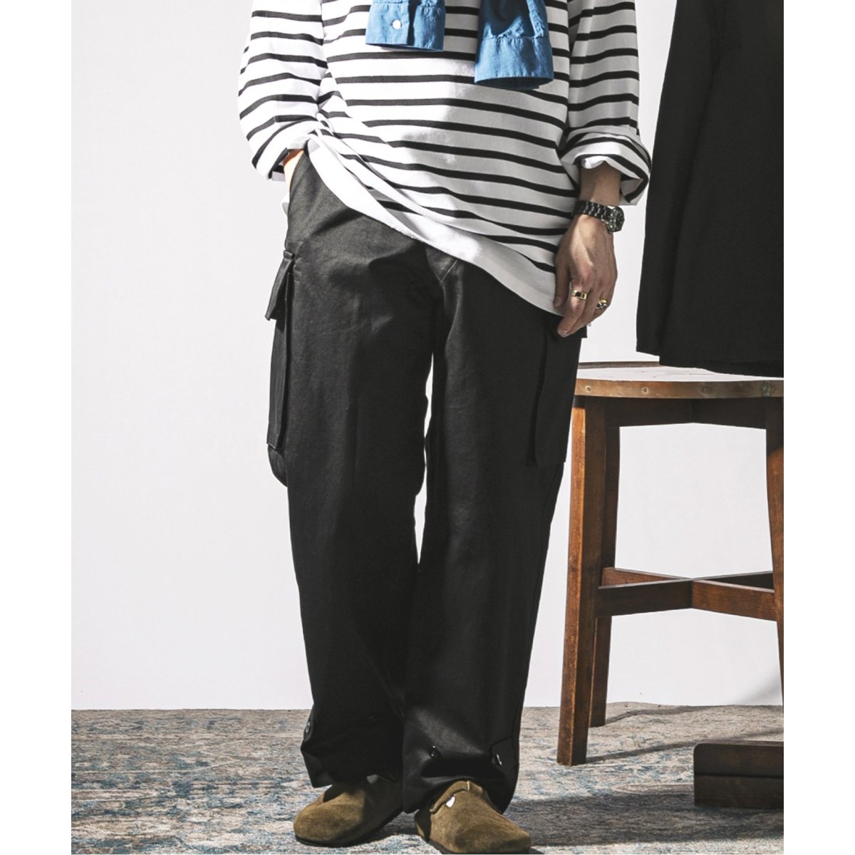 ETS.MATERIAUX / マテリオ】FRENCH ARMY M47 パンツ | エディフィス