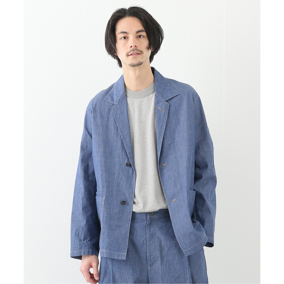 URU ウル】2 BUTTON SHIRTS ジャケット | エディフィス(EDIFICE