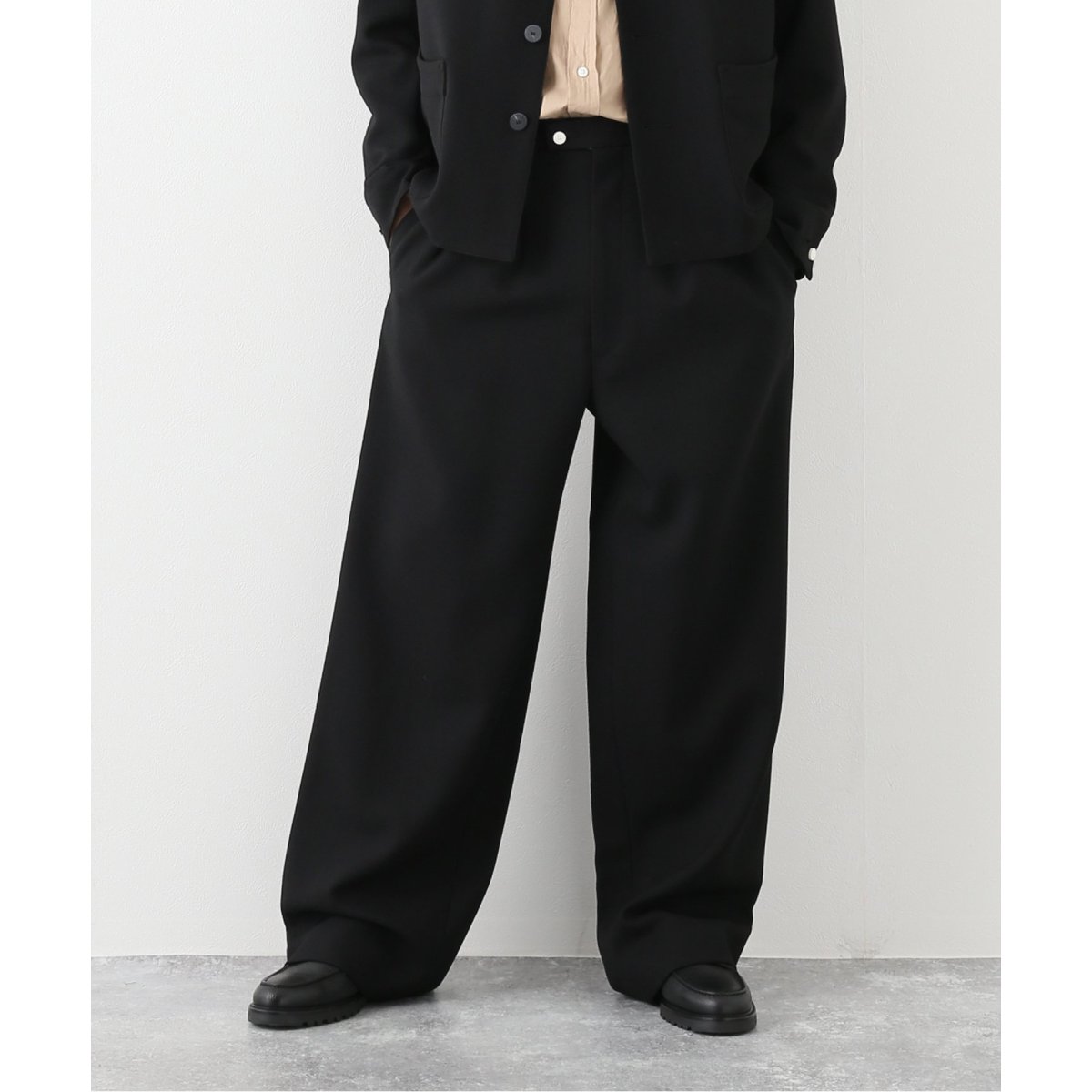 M's braque タックワイドバギー 別注 m's braque for BOUCLE】別注