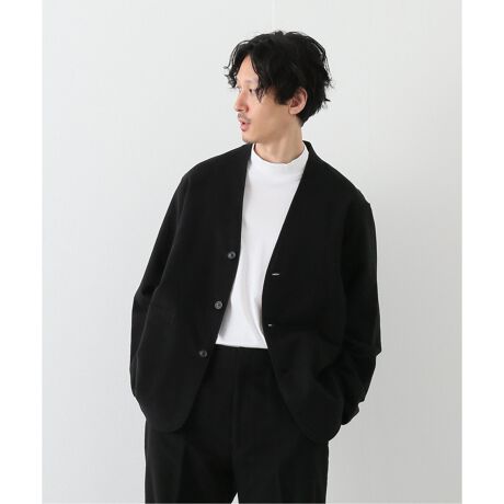 marka / マーカ】SOFT MOLESKIN LAPELLESS JACKET 2 | エディフィス 