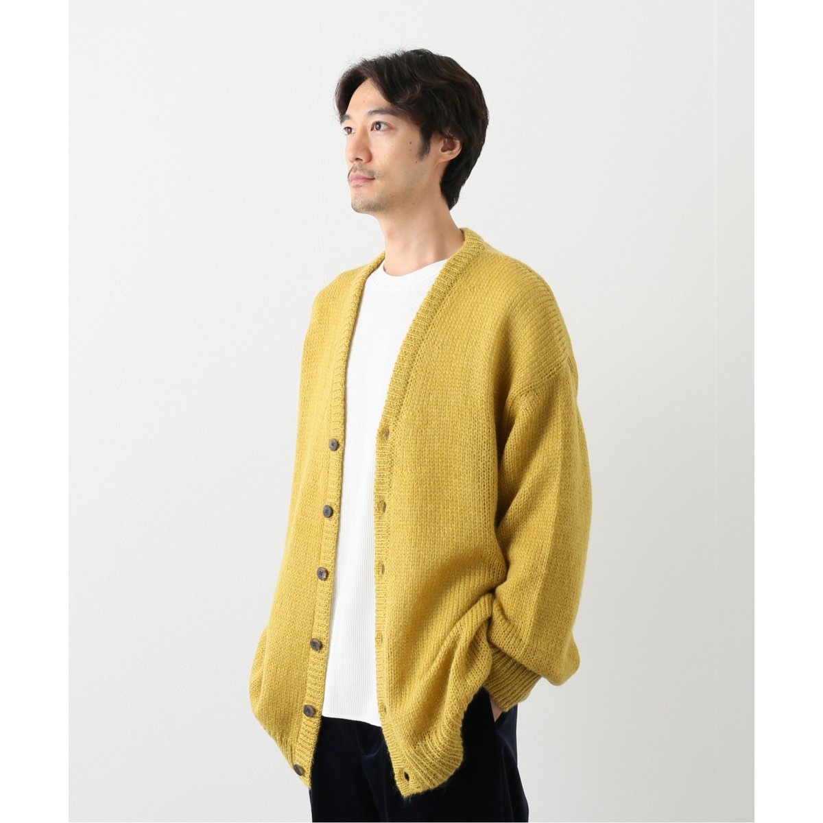 URU / ウル】WOOL MOHAIR - CARDIGAN | エディフィス(EDIFICE) | マルイウェブチャネル