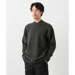ATON / エイトン】SILTE MOULINE OVERSIZED V/N SWEATER 