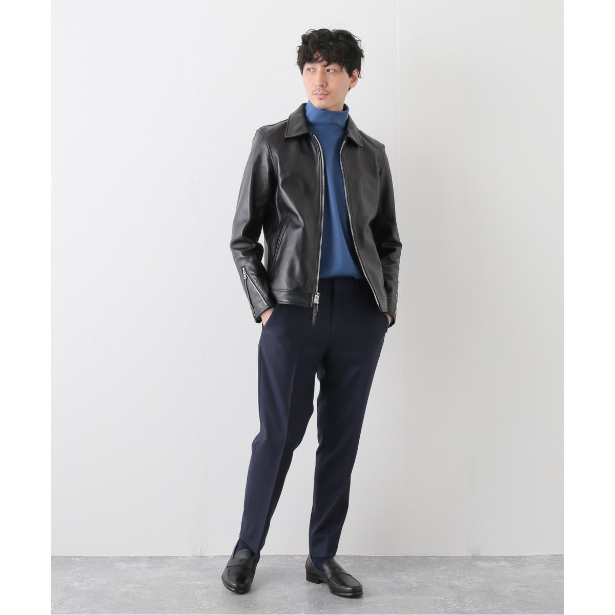 【極美品】ショット☆エディフィス別注　ラムレザー　シングル　ライダース SCHOTT / ショット】 ラムレザーシングルライダース