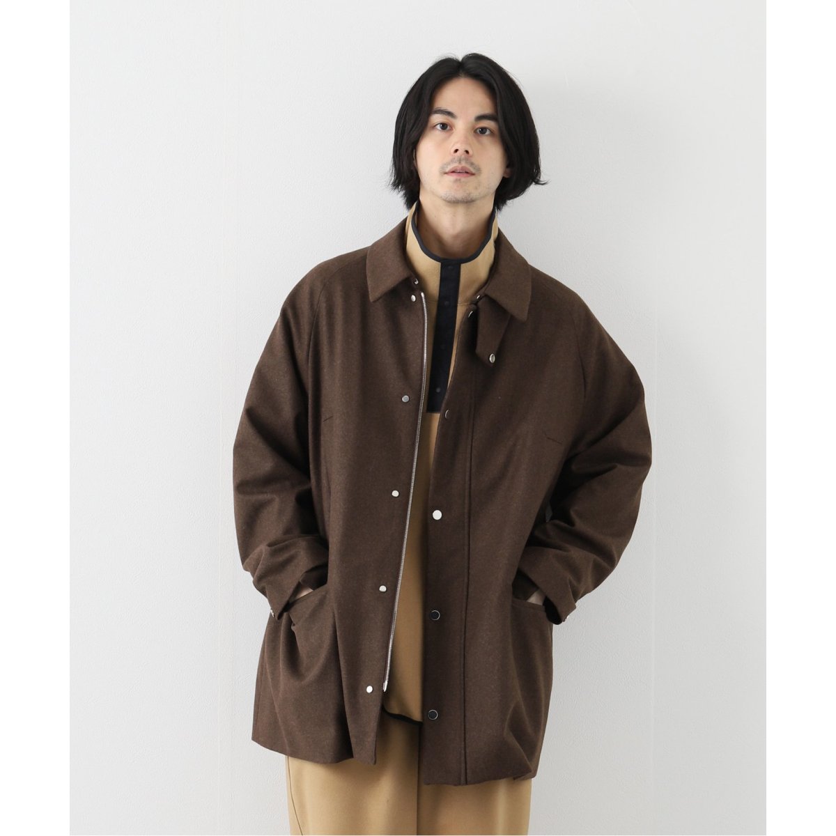 21AW MARKAWARE ハーフコート ジャケット 定価99,000円 - アウター