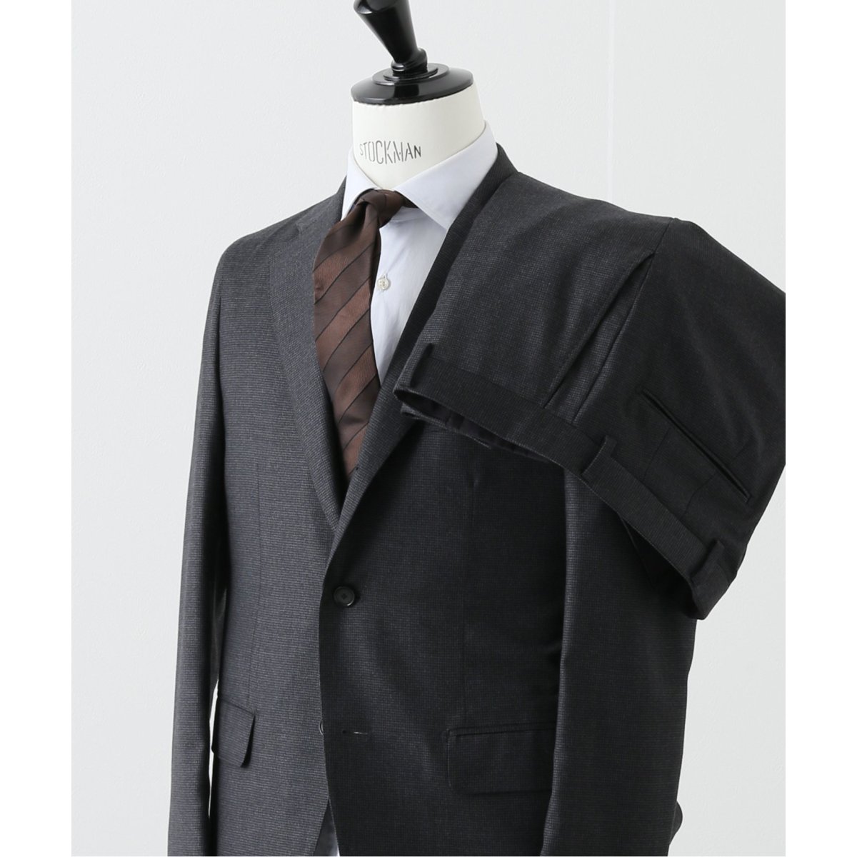 Loro Piana / ロロピアーナ】CFT 3ボタン スーツ ハウンド Loro Piana / ロロピアーナ】CFT 3ボタン スーツ ハウンド