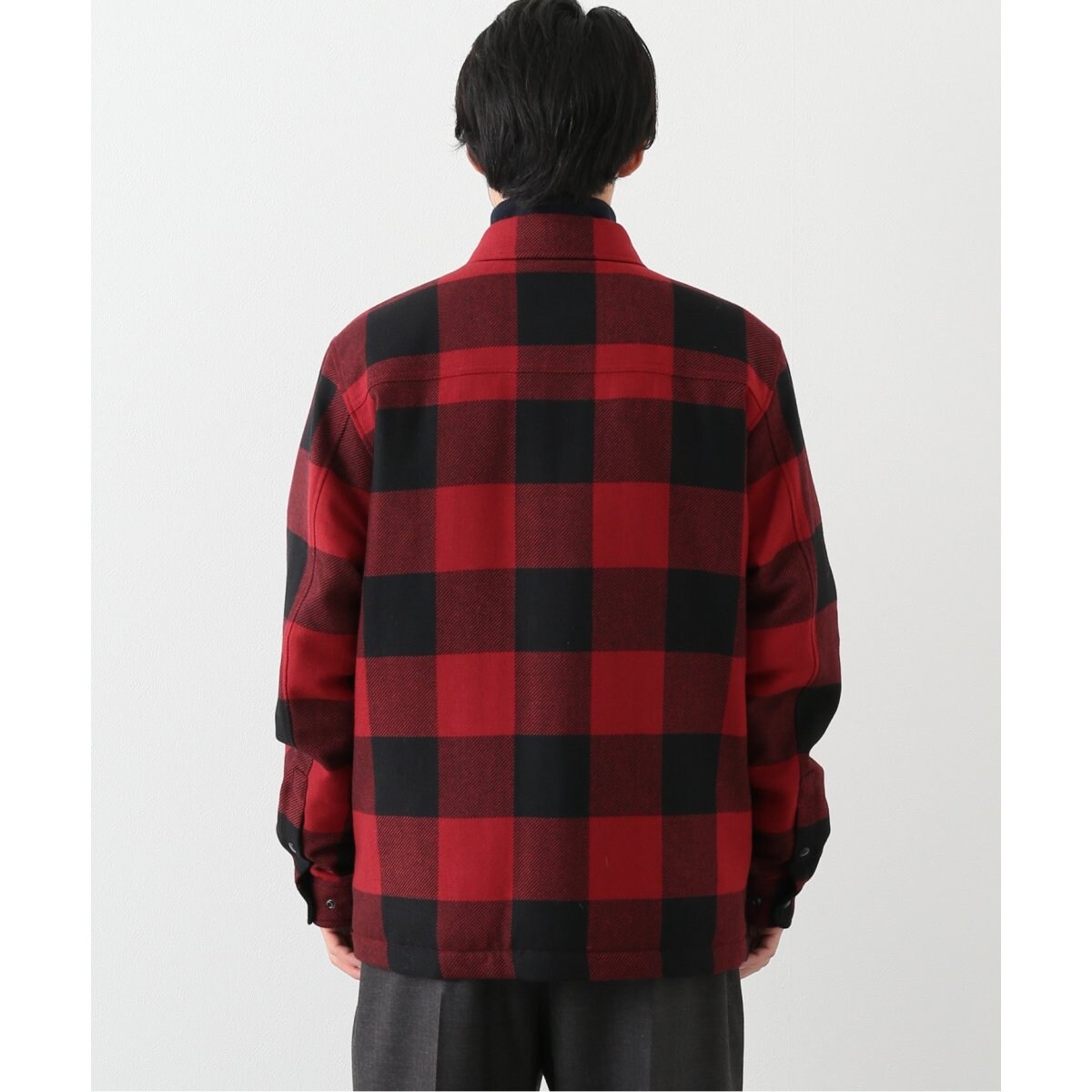 WOOLRICH / ウールリッチ】 アラスカンウール チェック オーバー