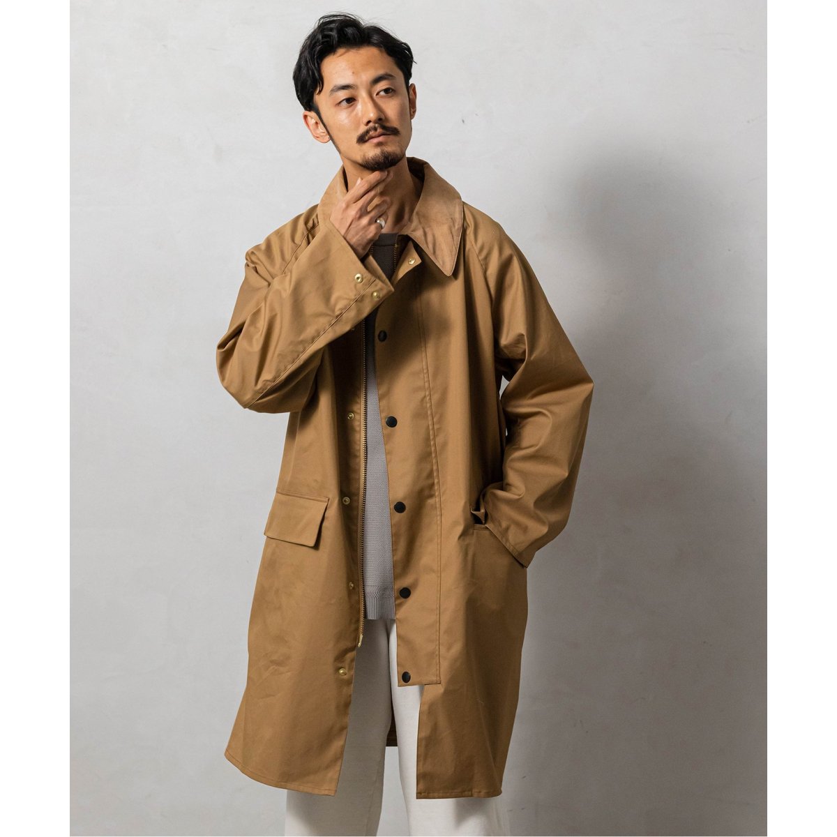 Barbour バブアー EDIFICE別注 OS BURGHLEY - beautifulbooze.com