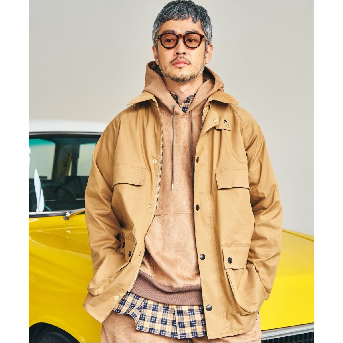 BARBOUR EDIFICE別注 OLD BEDALE バブアー タマムシ-