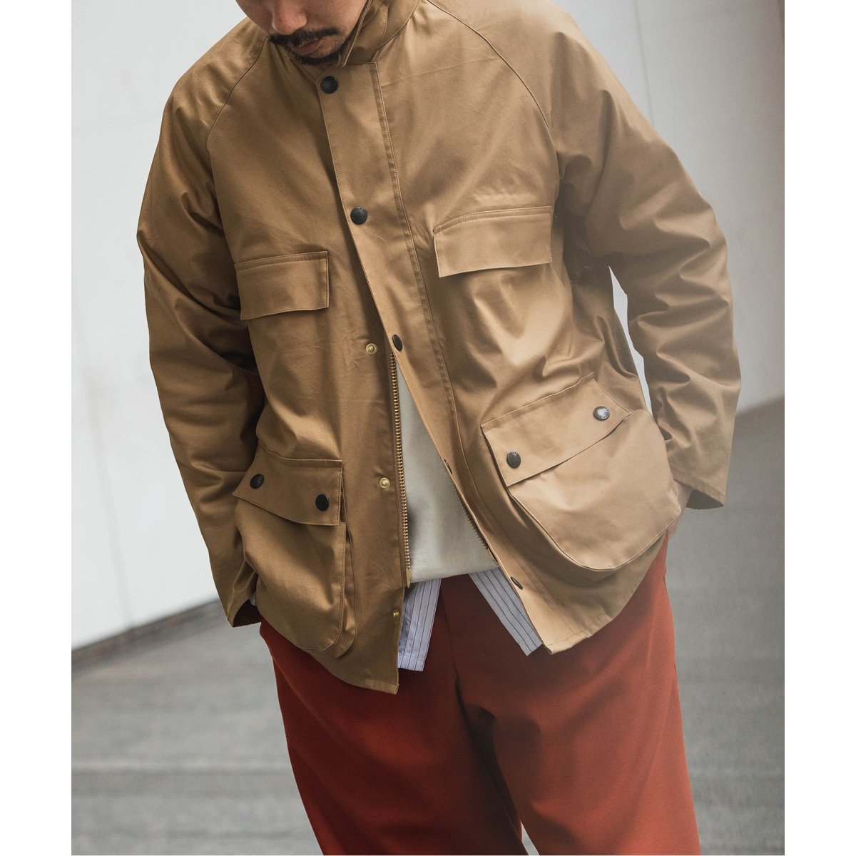 Barbour / バブアー】別注 OLD BEDALE タマムシ (ビデイル ...
