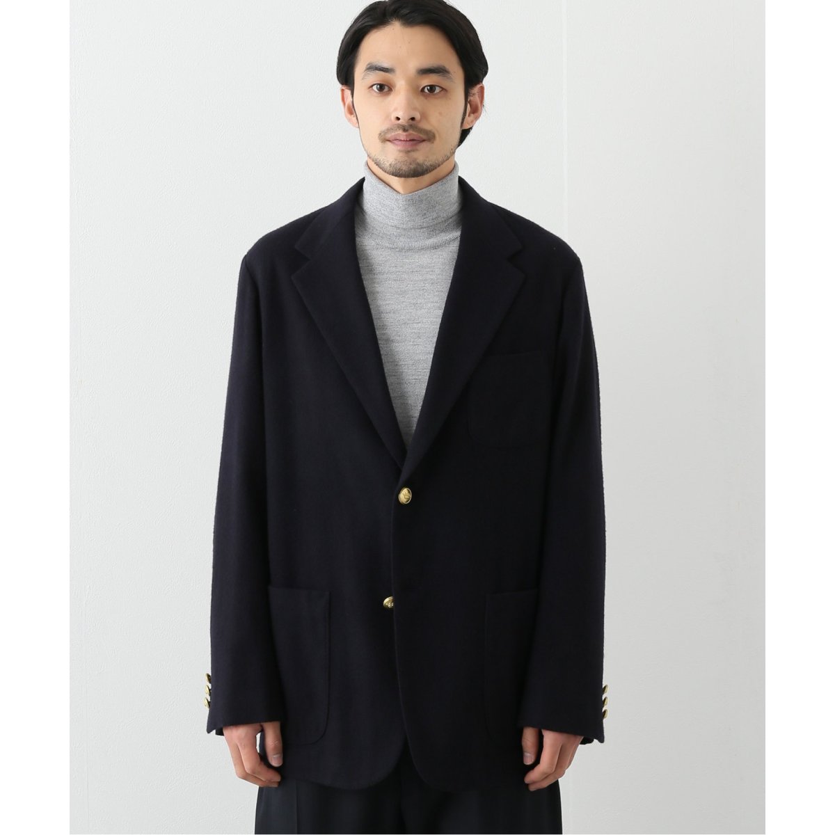 COMOLI / コモリ】カシミアネイビーブレザー | エディフィス(EDIFICE