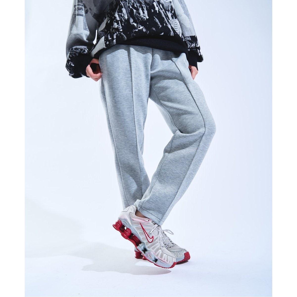 Paris Saint-Germain】ロゴプリント ライトスウェット パンツ