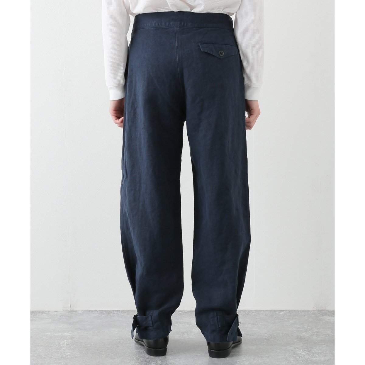 【新品】 ETS.MATERIAUX マテリオ M-38 ベルテッドパンツ 新品】 ETS.MATERIAUX マテリオ M-38 ベルテッドパンツ