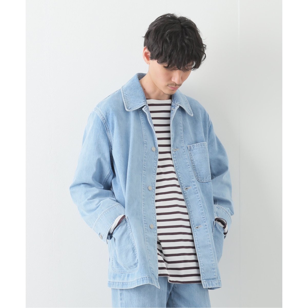 【MARKAWARE / マーカウェア】CARPENTER COAT denim