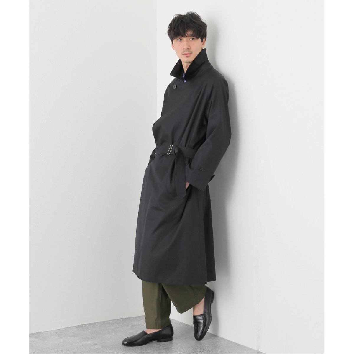 CIOTA / シオタ】スビンコットンギャバジン タイロッケンコート