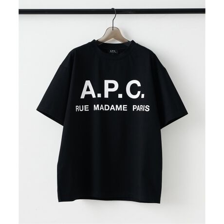 再入荷》【A.P.C. / アーペーセー】別注 オーバーサイズ ロゴプリント 